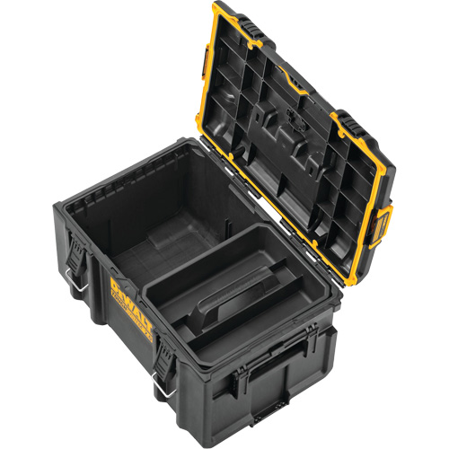 Grande boîte &agrave; outils ToughSystem 2.0, 21-3/4" x 14-3/4" x 12-3/8", Noir Distribution Élite MP