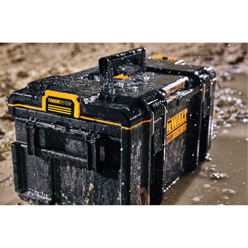 Grande boîte &agrave; outils ToughSystem 2.0, 21-3/4" x 14-3/4" x 12-3/8", Noir Distribution Élite MP