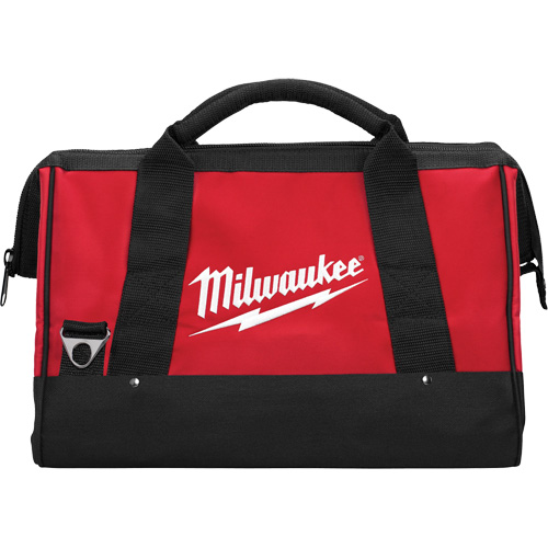 Soft Sided Contractor's Bag, Black/Red Distribution Élite MP