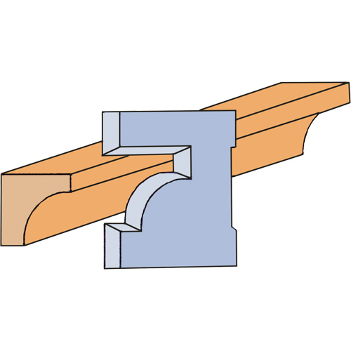 Cove Moulding Cutter Set Distribution Élite MP