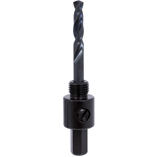 Mandrin pour scie-cloche &agrave; tige triangulaire, 9/16" - 1-3/16", 3/8" Tige Distribution Élite MP