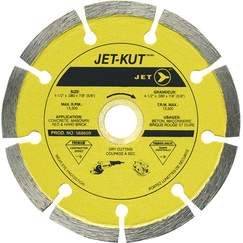 JET-KUT Premium Segmented Diamond Blade Distribution Élite MP