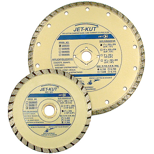 JET-KUT Premium Turbo Diamond Blade Distribution Élite MP