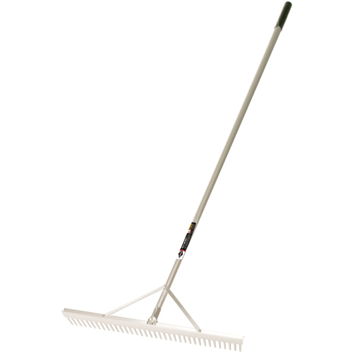 R&acirc;teaux &agrave; niveler Pro, Manche Aluminium, 36" la, Lame Aluminium, 36 dents Distribution Élite MP