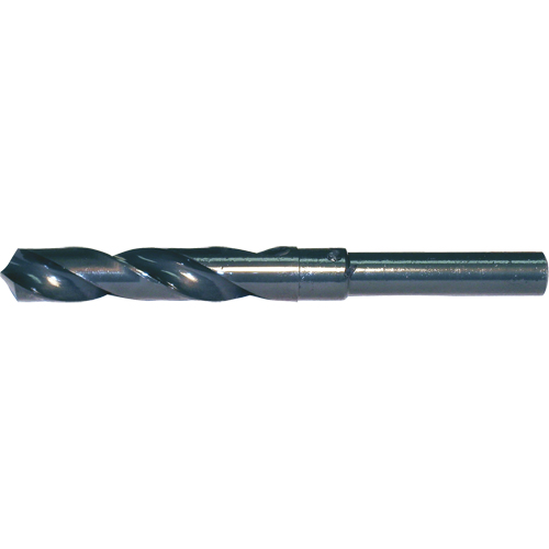1/2" Reduced Shank Drill Bit, 1/2", High Speed Steel, 3-1/8" Flute, 118° Point Distribution Élite MP