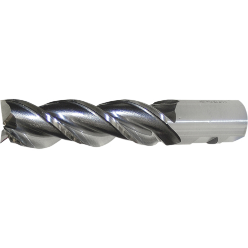 PM Plus Powder Metal Single End Center Cutting Square End Finishers, 3/4" Dia., 3 Flutes Distribution Élite MP