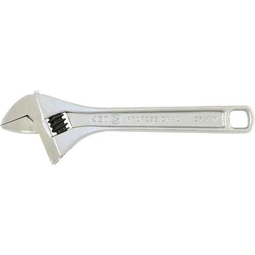 AWP-8 Cl&eacute; &agrave; molette professionnelle ultra-robuste, 8" lo, la max. 1-1/8", Chrome Distribution Élite MP