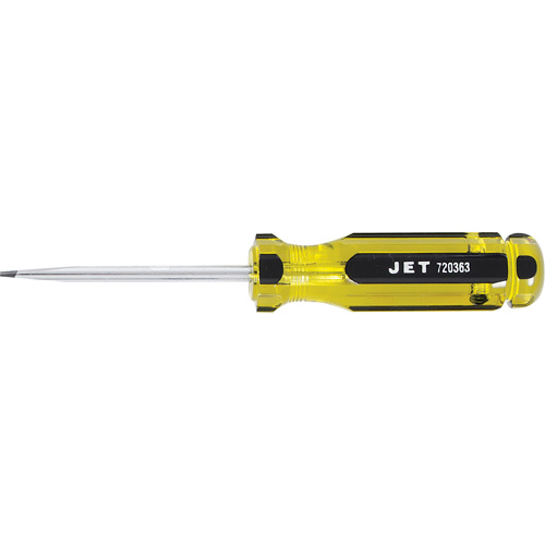 SDS-3R Slot Jumbo Handle Screwdriver, 3/16" Tip, Round, 3" L, Plastic Handle Distribution Élite MP