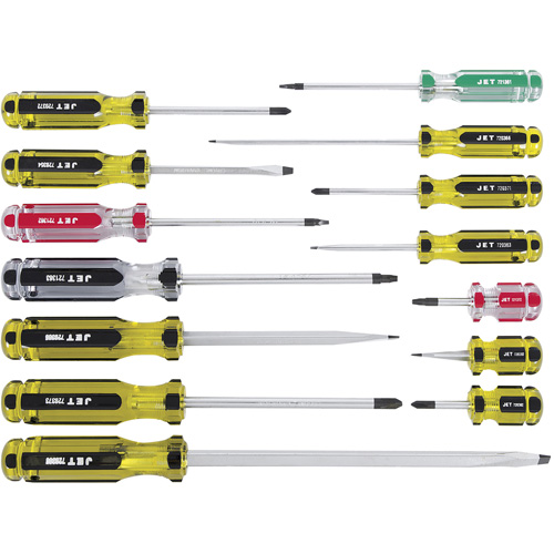 Jumbo Handle Screwdriver Set, 14 Distribution Élite MP
