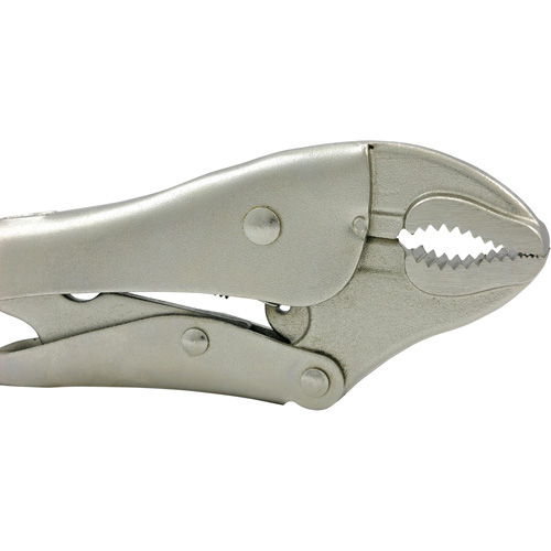 J10WR Super Heavy-Duty  Locking Pliers with Cutter, 10" Length, Curved Jaw Distribution Élite MP