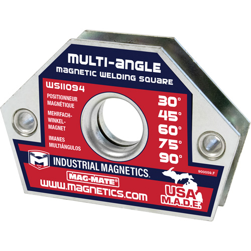 &eacute;querres de soudage magn&eacute;tiques, 4-3/8" lo x 3/4" la x 3" h, 55 lb Distribution Élite MP