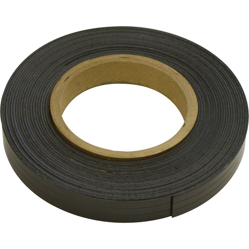 Magnetic Strips, 100' L x 1" W, 1/32" Thickness, Strength of 4 lbs. per Lin. Ft. Distribution Élite MP