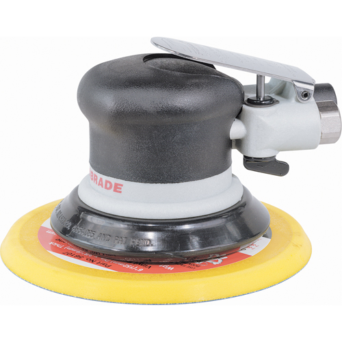 6" Non-Vacuum Dynorbital-SpiritSupreme Random Orbital Sander, 6" Dia., 1/4" NPT Inlet, 12000 RPM Distribution Élite MP
