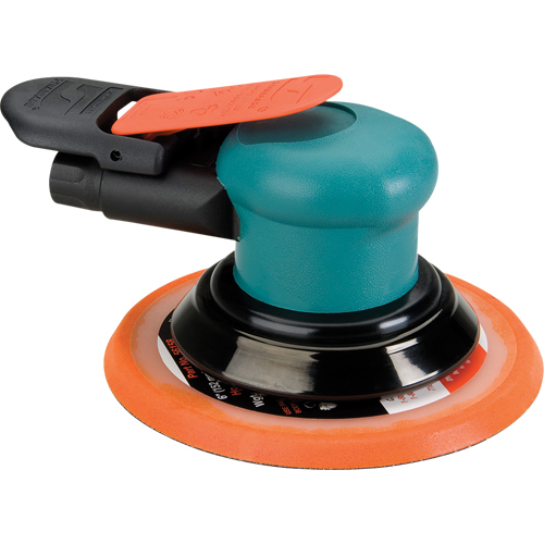 6" Non-Vacuum Dynorbital-SpiritRandom Orbital Sanders, 6" Dia., 1/4" NPT Inlet, 12000 RPM Distribution Élite MP
