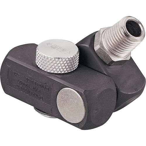 Swivel Connectors with Flow Control Distribution Élite MP