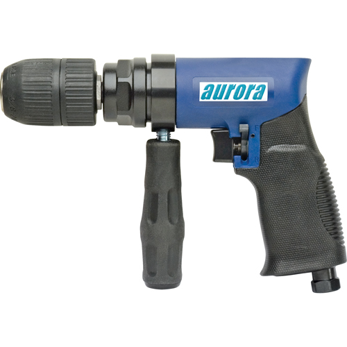 1/2" Air Reversible Drill, 4 CFM, 1/4" NPT, 88 dBA, 1/2" Chuck Distribution Élite MP