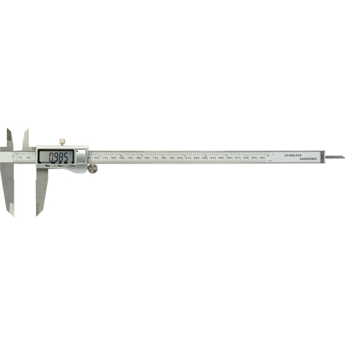 Pieds &agrave; coulisse num&eacute;riques & &eacute;lectroniques, R&eacute;solution de 0,001" (0,03 mm), 0" - 12" (0 mm - 300 mm) gamme de mesure Distribution Élite MP