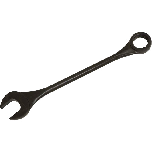 Round Shank Combination Wrench, 12 Point, 2-11/16", Black Oxide Finish Distribution Élite MP