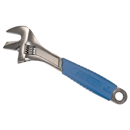 Adjustable Wrench, 10" L, 1-3/8" Max Width, Black Distribution Élite MP