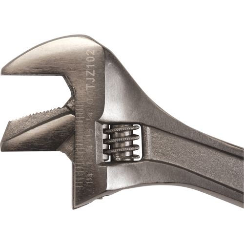 Adjustable Wrench, 10" L, 1-3/8" Max Width, Black Distribution Élite MP