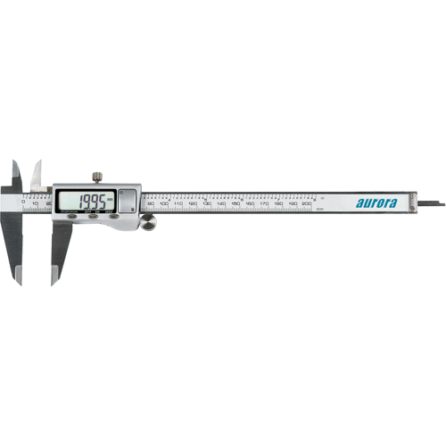 Electronic Digital Calipers, 0.001" (0.03 mm) Resolution, 0" - 8" (0 mm - 200 mm) Range Distribution Élite MP