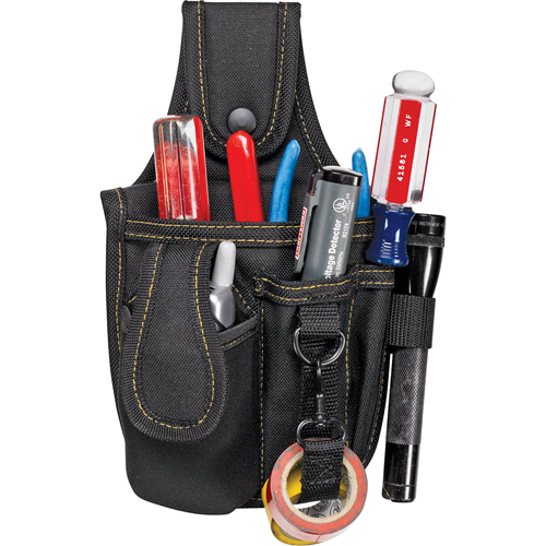 Multi-Pocket Tool & Phone Holders, Multiple Tool Holder, Polyester, 4 Pockets Distribution Élite MP