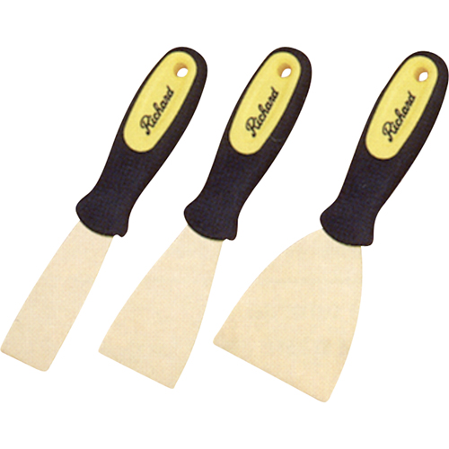 Stiff Wall Scrapers, 1-1/4", Brass Blade Distribution Élite MP