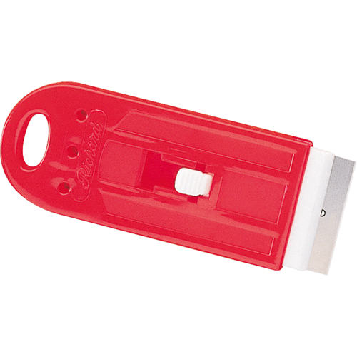 Retractable Razor Scrapers, High-Carbon Steel Blade, 1-1/2" Wide, Plastic Handle Distribution Élite MP