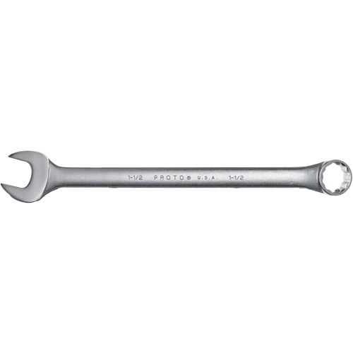 Combination Wrench, 12 Point, 1-1/2", Satin Finish Distribution Élite MP