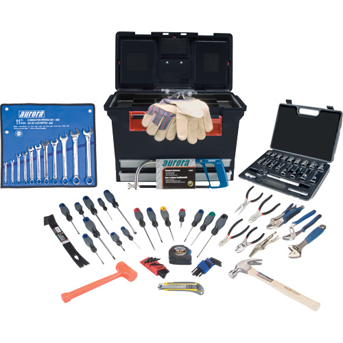 Ensemble d'outils pour ouvrier, 86 morceaux Distribution Élite MP