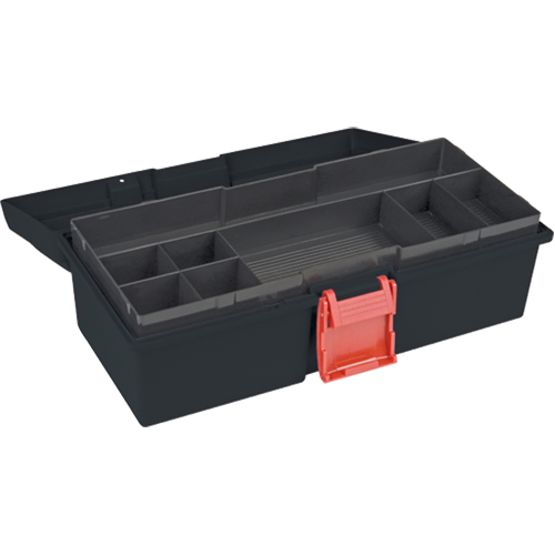 Heavy-Duty Tool Box, 15" W x 7" D x 5-1/2" H, Black Distribution Élite MP