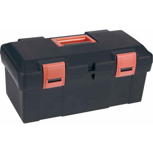 Heavy-Duty Tool Box, 17-1/2" W x 9-1/2" D x 8" H, Black Distribution Élite MP
