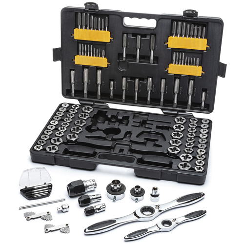 SAE/Metric Ratcheting Tap & Die Set, 114 Pieces Distribution Élite MP