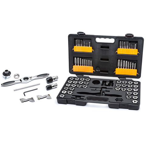 SAE/Metric Ratcheting Tap & Die Set, 77 Pieces Distribution Élite MP