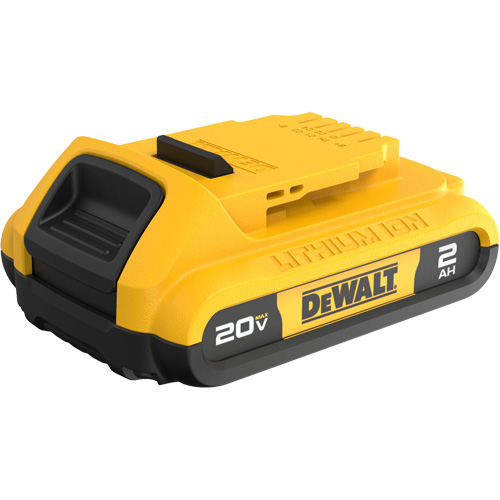 Bloc-piles 20 V Max* Compact XR, Lithium-ion, 20 V, 2 A Distribution Élite MP