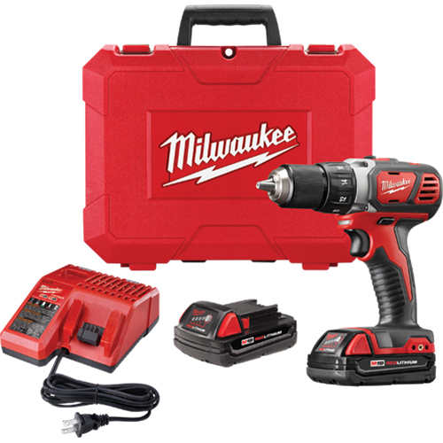 Ensemble perceuses/visseuses compactes M18, Lithium-ion, 18 V, Mandrin 1/2", Couple 500 lb-po Distribution Élite MP