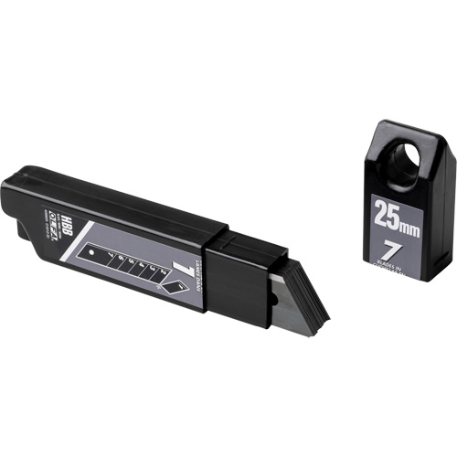 Lames de rechange noires tr&egrave;s aiguis&eacute;es, Style Cassable Distribution Élite MP