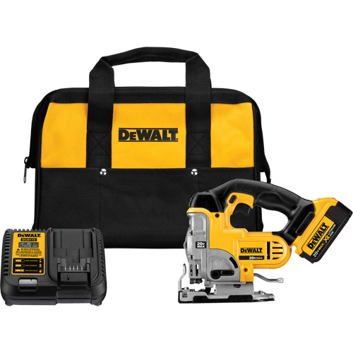 Max Jig Saw Kit, 20 V, Lithium-Ion, 0-3000 SPM, 1" Stroke Length Distribution Élite MP