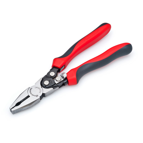 Pro Series Dual Material Lineman's Compound Action Cutting Pliers Distribution Élite MP