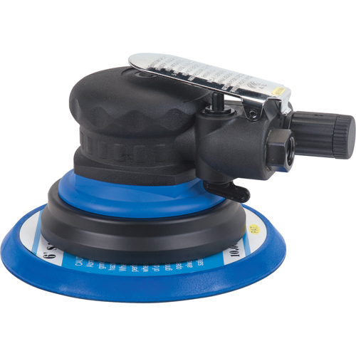 Ponceuse &agrave; mouvement orbital de 6" &agrave; double action, Entr&eacute;e 1/4" NPT, 10000 Tr/min Distribution Élite MP