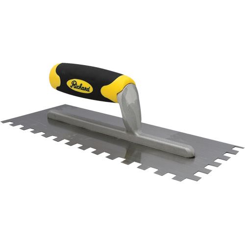 Square Notch Ergo-Grip Adhesive Trowel Distribution Élite MP