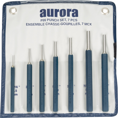 Pin Punch Set, 7 Pieces Distribution Élite MP