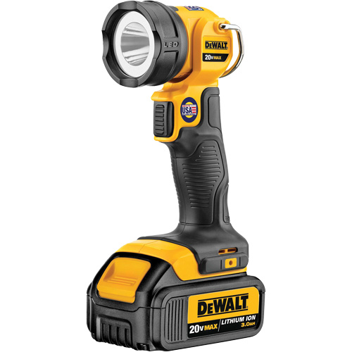 Max Work Light, LED, 110 Lumens, 11 Hrs. Run Time, Rechargeable Battery, Plastic Distribution Élite MP
