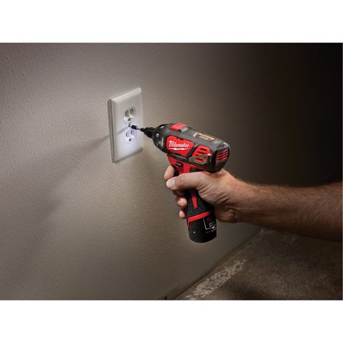 M12 Hex Screwdriver Kit, 1/4", 12 V, 175 in-lbs Max. Torque, Lithium-Ion Battery Distribution Élite MP