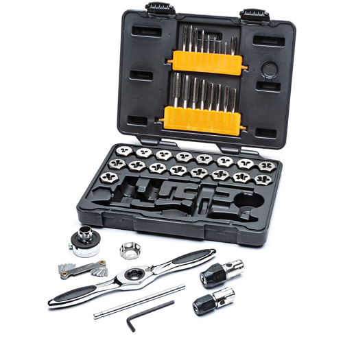 Metric Ratcheting Tap & Die Set, 42 Pieces Distribution Élite MP