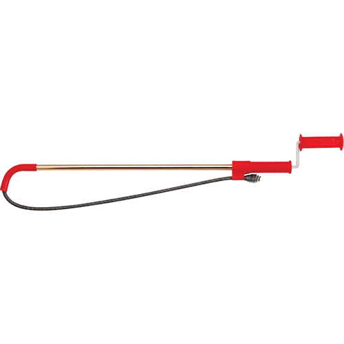 Toilet Auger No.K-6 DH with Head, Manual, Drop, 6' Cable Length Distribution Élite MP