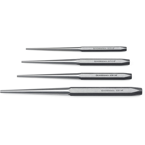 Long Taper Punch Set, 4 Pieces Distribution Élite MP