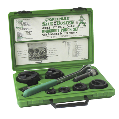 Ensemble de poinçonnage avec cliquet et poinçons SlugBuster Distribution Élite MP