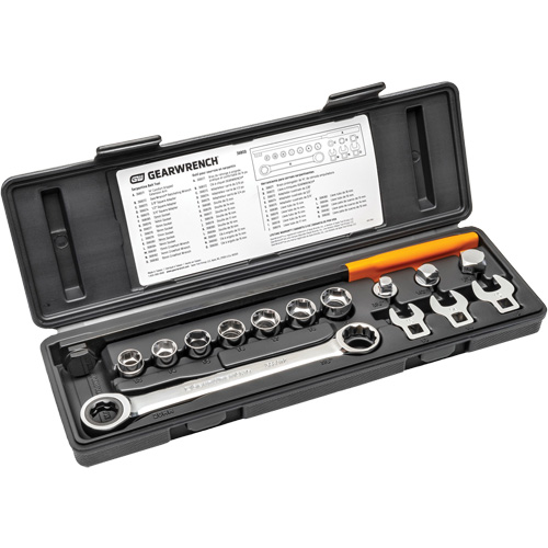 Ensemble d'outils &agrave; rochet avec ceinture serpentine 15 mcx Distribution Élite MP