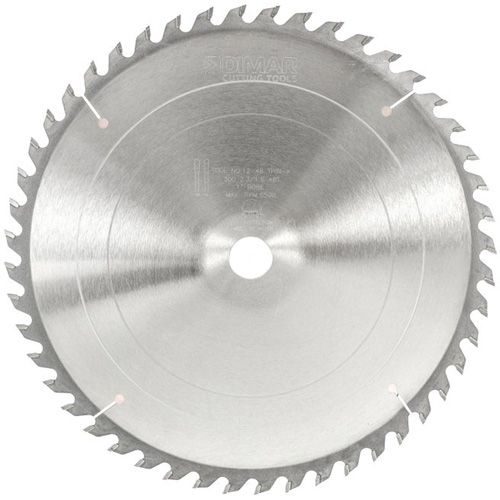 Lame de scie industrielle - coupe en travers &agrave; voie &eacute;troite, 12", 48 dents, Pour Bois Distribution Élite MP